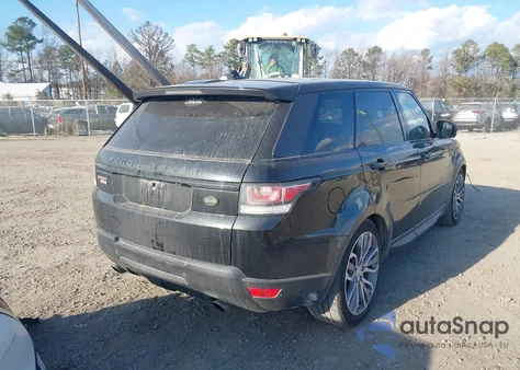 2016 Land Rover Range Rover Sport 5.0L V8 Supercharged/5.0L V8 Supercharged Dynamic из США, поврежденный, VIN SALWR2EFXGA559108
